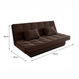 Sofá Cama Andradas 3 Lugares Mamflex - 3