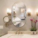 Ver imagem 3 de Espelho Decorativo Lapidado Oval 70x100cm Woodglass