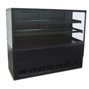 Vitrine Natural New Black 1m Polar Nbgvn 220v