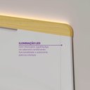 Ver imagem 7 de Cama Solteiro com LED Petit Casatema MadeiraOriginals Branco/Mel