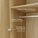 Ver mais imagens de Guarda-roupa Modulado 2 Peças 4 Portas Jade CabeCasa MadeiraOriginals