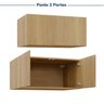 Guarda-roupa Modulado 2 Peças 4 Portas Jade CabeCasa MadeiraOriginals - 14