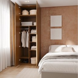 Guarda-roupa Modulado 2 Peças 4 Portas Jade Cabecasa Madeiramadeira - 2