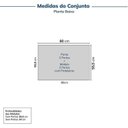 Ver imagem 3 de Guarda-Roupa Planejado 4 Portas Jade Amarela Avelã CabeCasa MadeiraOriginals