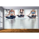 Ver imagem 2 de Papel De Parede Yoga Meditação Relaxamento 3D Aca11