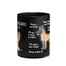 Caneca Dog - Meu Belga Malinois, Melhor Pessoa! - Preta - 3