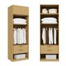 Guarda-roupa Modulado 2 Peças 2 Portas Jade Cabecasa Madeiramadeira - 5