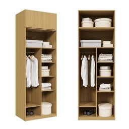 Guarda-roupa Modulado 2 Peças 2 Portas Jade Cabecasa Madeiramadeira - 5