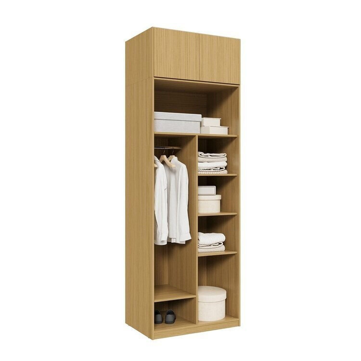 Guarda-roupa Modulado 2 Peças 2 Portas Jade Cabecasa Madeiramadeira - 15