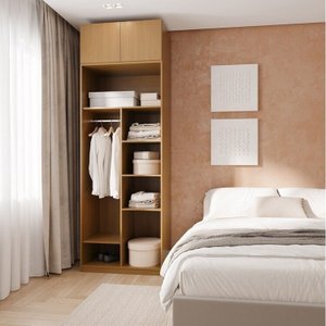 Guarda-roupa Modulado 2 Peças 2 Portas Jade Cabecasa Madeiramadeira