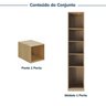Guarda-roupa Modulado 2 Peças 2 Portas Jade CabeCasa MadeiraOriginals - 7