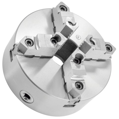 Placa para Torno Universal 200mm/8 - 4 Castanhas Reversíveis