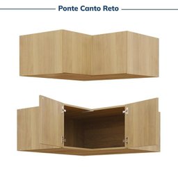 Guarda-roupa Modulado de Canto 2 Peças 4 Portas Jade Cabecasa Madeiramadeira - 14