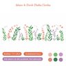 Adesivo de Parede Infantil Plantas Floridas - 1