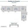 Guarda-roupa Modulado de Canto 5 Peças Jade CabeCasa MadeiraMadeira - 2