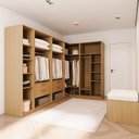 Ver imagem 1 de Guarda-roupa Modulado de Canto 5 Peças Jade CabeCasa MadeiraOriginals