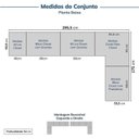 Ver imagem 2 de Guarda-Roupa Planejado de Canto 5 Peças Jade CabeCasa MadeiraOriginals Amarelo/Avelã