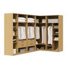 Guarda-roupa Modulado de Canto 5 Peças Jade CabeCasa MadeiraMadeira - 5