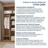 Guarda-roupa Modulado de Canto 5 Peças Jade CabeCasa MadeiraMadeira - 14