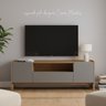 Rack para TV até 50 Polegadas em Madeira Maciça e MDF com Nicho Linha Barcelona  - 8
