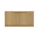 Ver mais imagens de Banco 2 Portas 80cm Jade CabeCasa MadeiraOriginals Amarelo/Avelã