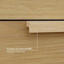 Ver imagem 4 de Banco 2 Portas 80cm Jade CabeCasa MadeiraOriginals Amarelo/Avelã