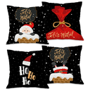 Ver imagem 1 de Kit com 4 Capas para Almofadas Natalinas Chaminé