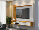 Ver imagem 1 de Painel para TV até 50 Polegadas 160,2CMX136CM Jeri Marrom