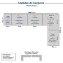 Ver imagem 2 de Guarda-Roupa Planejado de Canto 10 Peças 9 Portas Jade CabeCasa MadeiraOriginals Amarelo/Avelã