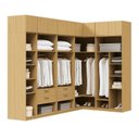 Ver imagem 5 de Guarda-Roupa Planejado de Canto 10 Peças 9 Portas Jade CabeCasa MadeiraOriginals Amarelo/Avelã