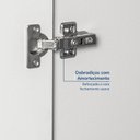 Ver imagem 7 de Banco 2 Portas 80cm Jade CabeCasa MadeiraOriginals Branco/Fosco