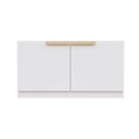 Ver imagem 6 de Banco 2 Portas 80cm Jade CabeCasa MadeiraOriginals Branco/Fosco