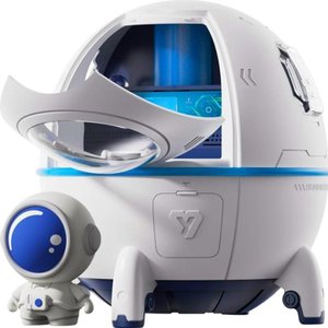 Umidificador de Ar Ultrassônico Astronauta Cápsula Espacial