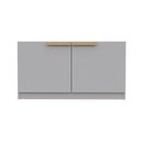 Ver mais imagens de Banco 2 Portas 80cm Jade CabeCasa MadeiraOriginals Cinza/Urbano