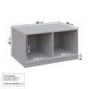 Ver imagem 2 de Banco 2 Portas 80cm Jade CabeCasa MadeiraOriginals