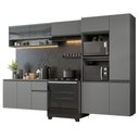 Ver imagem 3 de Armário de Cozinha Completa 300cm Suspenso Nice Madesa 07