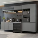 Ver imagem 2 de Armário de Cozinha Completa 300cm Suspenso Nice Madesa 07