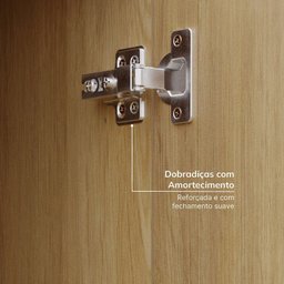 Módulo de Canto Linear 1 Porta Jade Cabecasa Madeiramadeira - 6