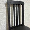 Ver imagem 5 de Cadeira Fixa Estofada Colonial Madeira Maciça:preto