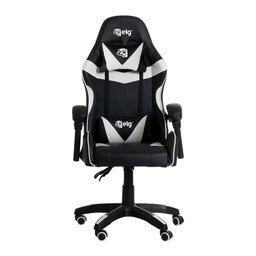 Cadeira Gamer Ergonômica Drakon Elg, Ch31bkwh, Inclinação 135º e 140kg, Espuma D40, Preto e Branco - 1
