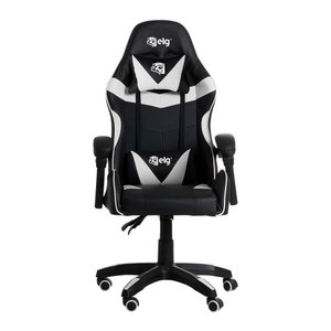 Cadeira Gamer Ergonômica Drakon Elg, Ch31bkwh, Inclinação 135º e 140kg, Espuma D40, Preto e Branco