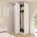 Ver imagem 2 de Módulo de Canto Linear Planejado 1 Porta Jade CabeCasa MadeiraOriginals Branco/Fosco
