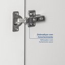 Ver imagem 6 de Módulo de Canto Linear Planejado 1 Porta Jade CabeCasa MadeiraOriginals Branco/Fosco