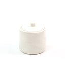 Ver imagem 1 de Porta Objetos com Tampa de Ceramica Organico Branco Oikos