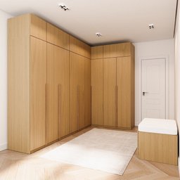 Guarda-roupa Modulado de Canto 10 Peças 18 Portas Jade Cabecasa Madeiramadeira - 1