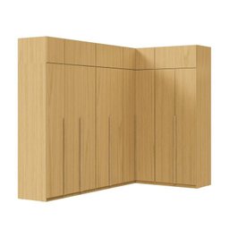 Guarda-roupa Modulado de Canto 10 Peças 18 Portas Jade Cabecasa Madeiramadeira - 10