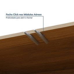 Guarda-roupa Modulado de Canto 10 Peças 18 Portas Jade Cabecasa Madeiramadeira - 8