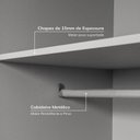 Ver imagem 5 de Módulo de Canto Linear Planejado 1 Porta Jade CabeCasa MadeiraOriginals Cinza/Urbano