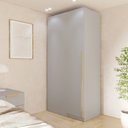 Ver imagem 1 de Módulo de Canto Linear Planejado 1 Porta Jade CabeCasa MadeiraOriginals Cinza/Urbano