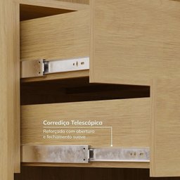 Guarda-roupa Modulado 3 Peças 6 Portas Jade Cabecasa Madeiramadeira - 8
